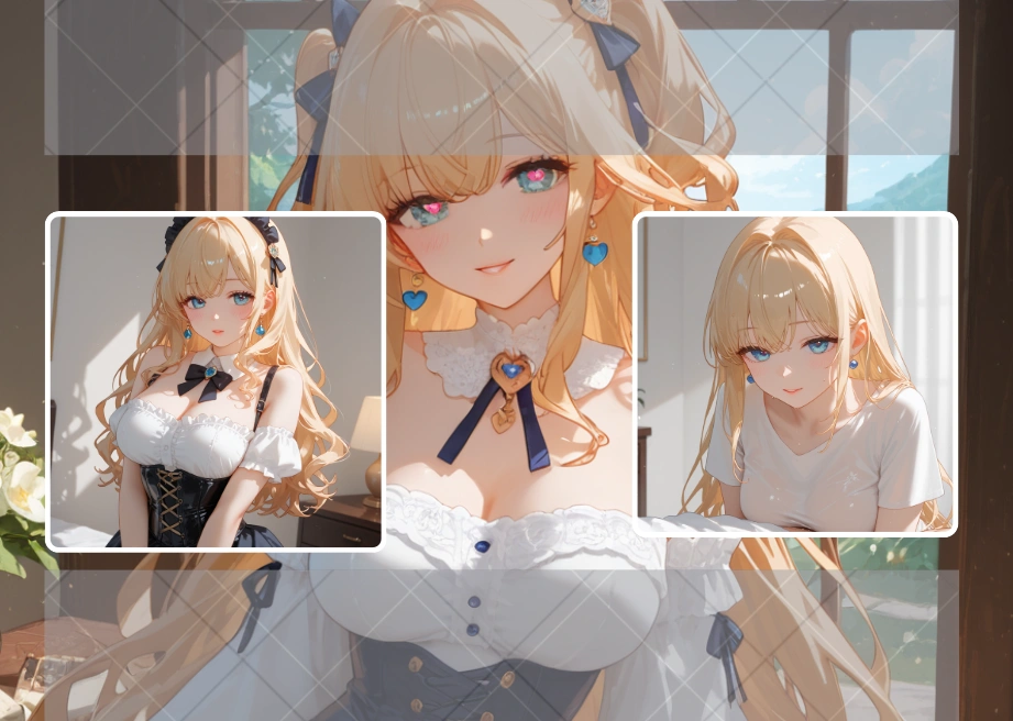 Modifica per serie di personaggi coerenti